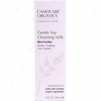 Camocare Organic's Gentle Soy Cleansing Milk 4oz