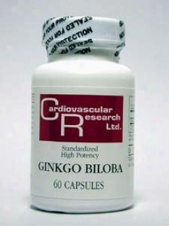 Cardiovasxular's Ginkgo Biloba 120mg 60caps