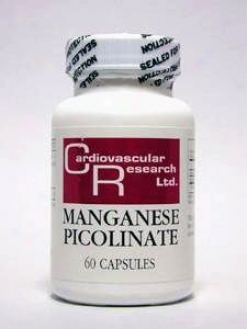 Cardiovascular's Manganese Picolina5e 20mg 60caps