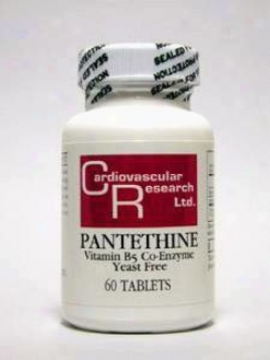 Cardiovascular's Pantetyine 165mg 60tabs