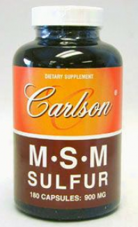 Carlson Lab Msm Sulfur 180 Caps