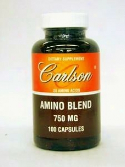 Carlson Lab's Amino Blend 100caps