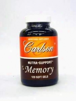Carlson Lab's Nutra-support Memory 120 Gels