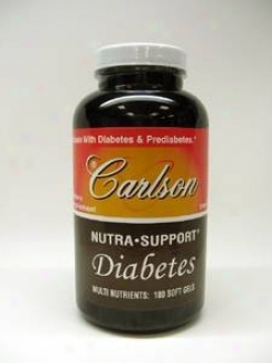 Carlson Lab's Nutra?support Diabetes 180sgels