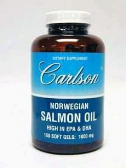 Carlson Lab's Salmon Oil 1000 Mg 180 Gels