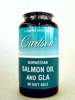 Carlson Lab's Salmon Oil & Gla 60 Gels