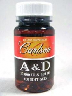 Carlson Lab's Vitamin A&d 100 Caps
