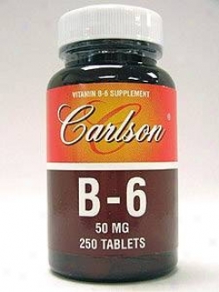 Carlson Lab's Vitamin B-6 50mg 250tabs