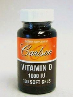 Carlson Lab's Vitamin D 1000 Iu 100 Gels