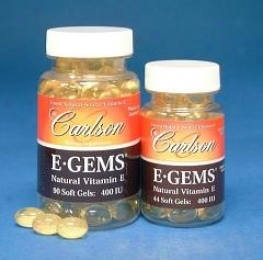Carlson's E Gems 400 Iu 90+44 Free Sg 134