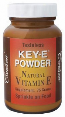 Carlson's Key E Powder (pure Natural Vit E) 75gm