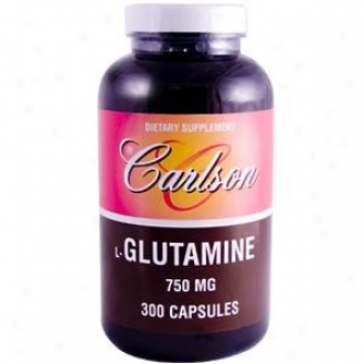 Carlson's L-glutamine 750mg 300caps