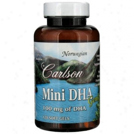 Carlson's Norwegian Mini Dha Gems 100mg 120sg