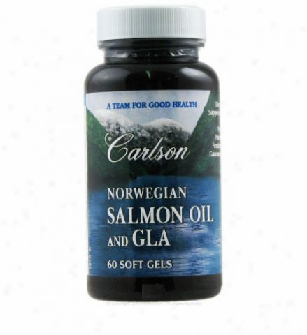 Carlson's Norwegian Salmpn Oil & Gla 60sg