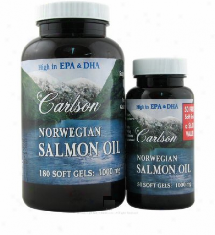 Carlson's Norwegian Salmon Oil (supp Cardiovascular Soundness) 180sg