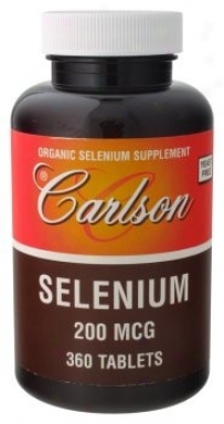 Carlson's Selenium 200mcg (org L-selenomethionine Yeast Free) 360tabs