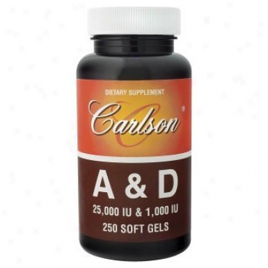 Carlson's Vit A+ D 25000/ 1000 Iu 250sg