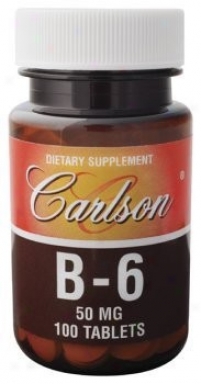 Carlson's Vitamin B-6 50mg 100tabs