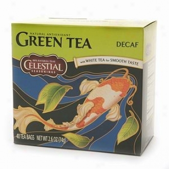 Celestial Seaosning's Decaffeinated Green Tea 40bags