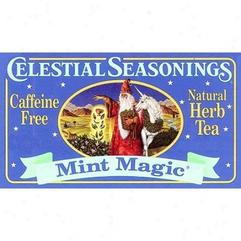 Celestial Seasoning's Mint Magic Herb Tea Caffeine Free 20bags