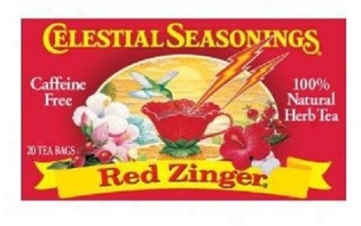 Celestial Seasoning's Red Zinger Herb Tea 20bags