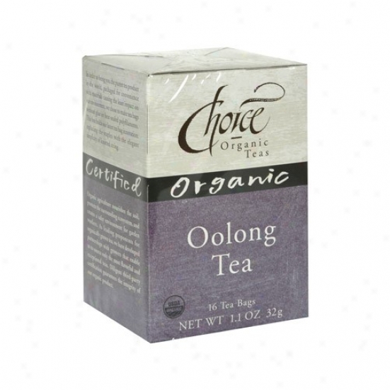 Choice Organic Tea's Oolong Tea 16bags