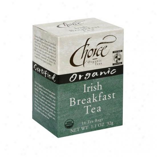 Choice Organic Tea's Organic Irish Breakfast Tea 16bags