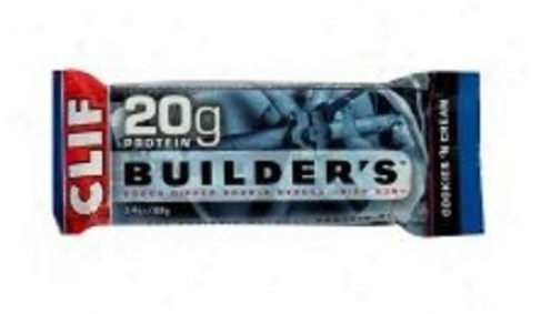 Clif Bar's Builder's Bars Cookie s'n Cream 12bars/box