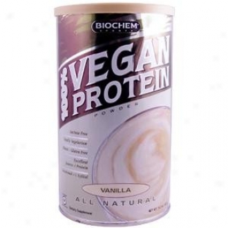 Country Life's Biochem 100% Vegan Protejn Powder Vanilla 15.3oz