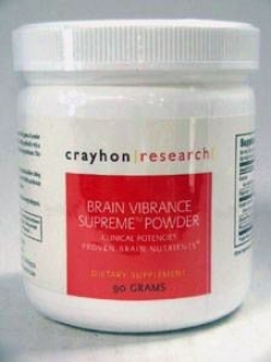 Crayhon Research's  Brain Vibrance Supreme Powder 90 Gms