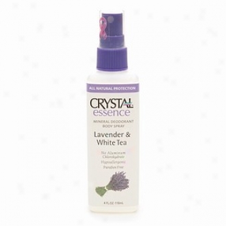 Crystal Body Deodorant's Crystal Essence Lavndr Scntd Spray Deodrnt 4oz