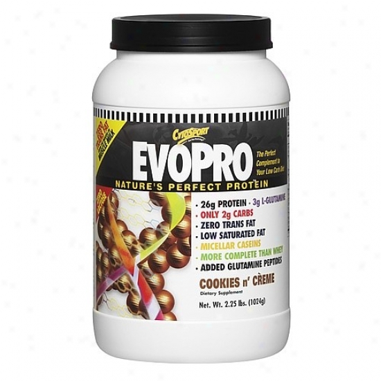 Cytosport's Evopro Cookies N Creme 2.25lb