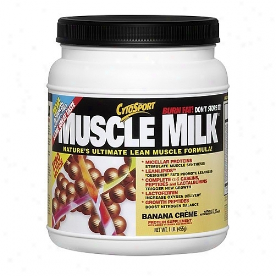 Cytosport's Muscle Milk Banana Creme 1lb