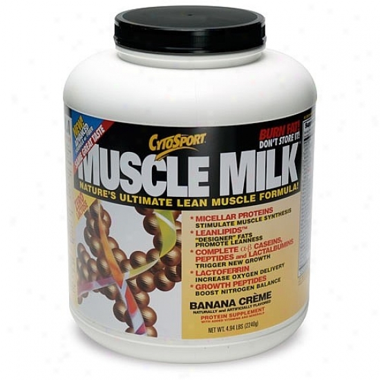 Cytosport's Muscle Milk Banana Creme 4.94lb