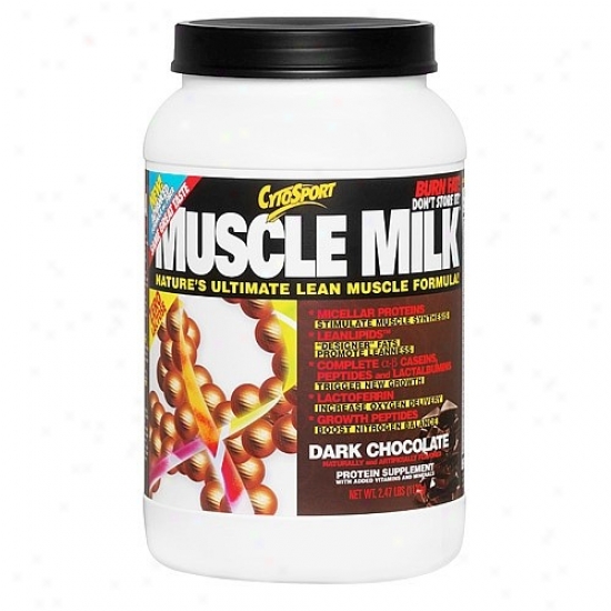 Cytosport's Muscle Milk Dark Chocolate 2.48lb