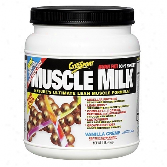 Cytosport's Muscle Milk Vanilla Creme 1lb