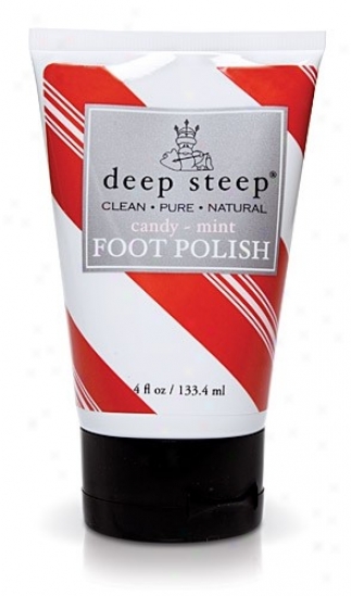 Deep Steep's Candy Mint Foot Polish 4oz