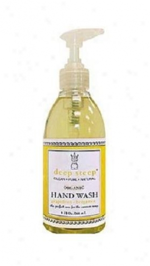 Deep Steep's Grapefruit Bergamot Organic Handwash 9oz