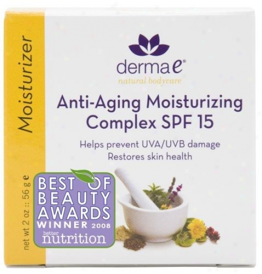 Derma-e's Anti-aging Moisturizing Complicated Spf-15 2oz