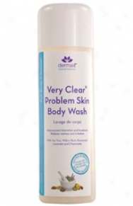 Derma-e's Body Wash Very Cler Problem 8oz