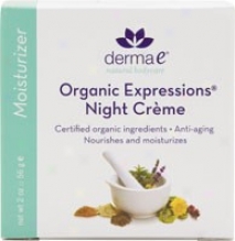 Derma-e's Organic Expression Intensive Night Creme 2oz
