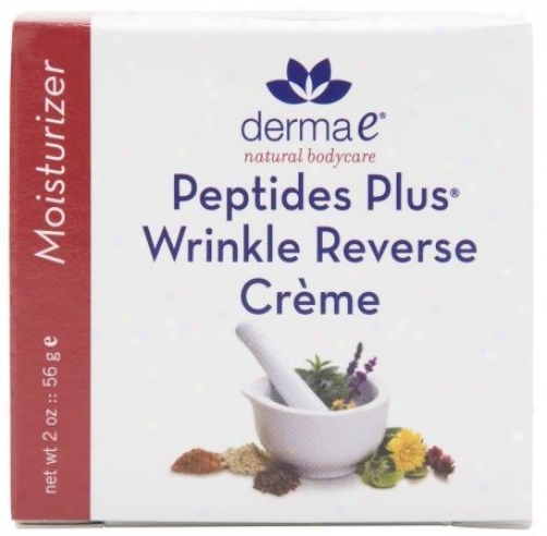 Derma-e's Skin Be inclined Peptides Plus Creme 2oz