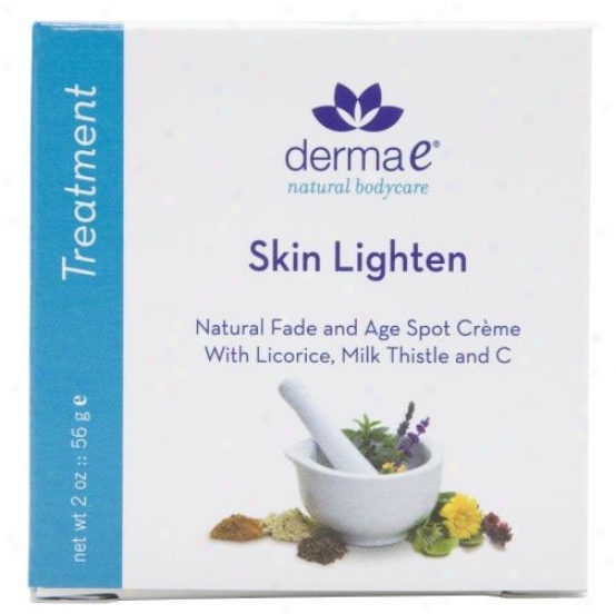 Derma-e's Skin Lighten, Natural Fade & Ae Spot Creme 2oz