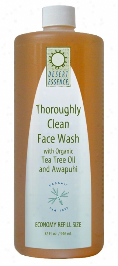 Desert Essence's Face Ablution Thoroughly Clea Face 32oz