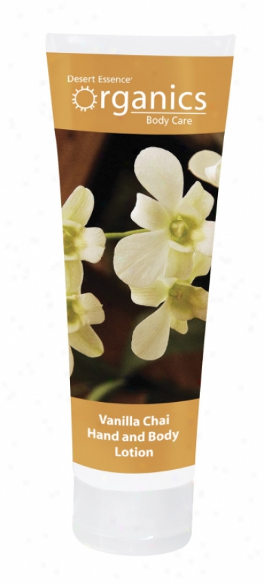 Desert Essence's Hand & Body Lotion Vanilla Chai 8oz