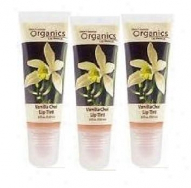 Desert Essence's Lip Tint Organics Vanilla Chai 3pk