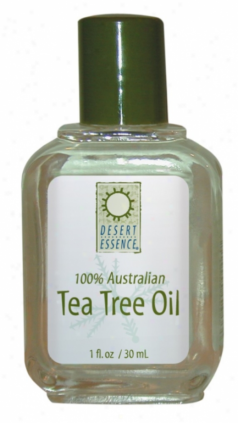 Desert Essence's Tea Tree Oil 100% Clean Australian 1oz