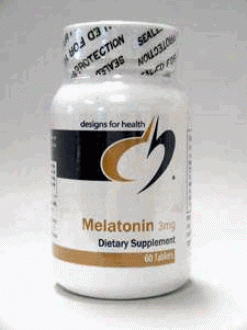 Designs For Health Melatonin 3 Mg 60 Tabs