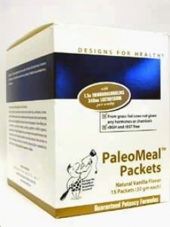 Designs For Health Paleomeal Vabilla 15 Packets