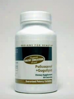 Designs For Health Policosanol + Gugulipid  60 Caps